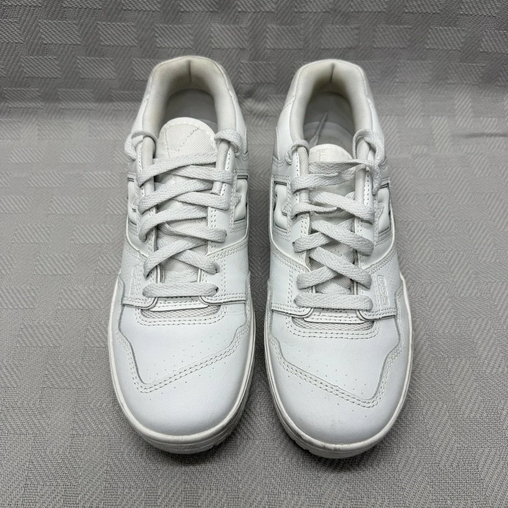 New Balance 550 Shoes Mens Size 7 Triple White Low Top Basketball‎ BB550WWW